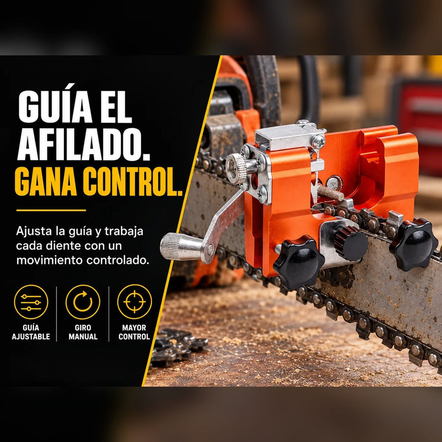 Guía de afilado ajustable de Afilamax