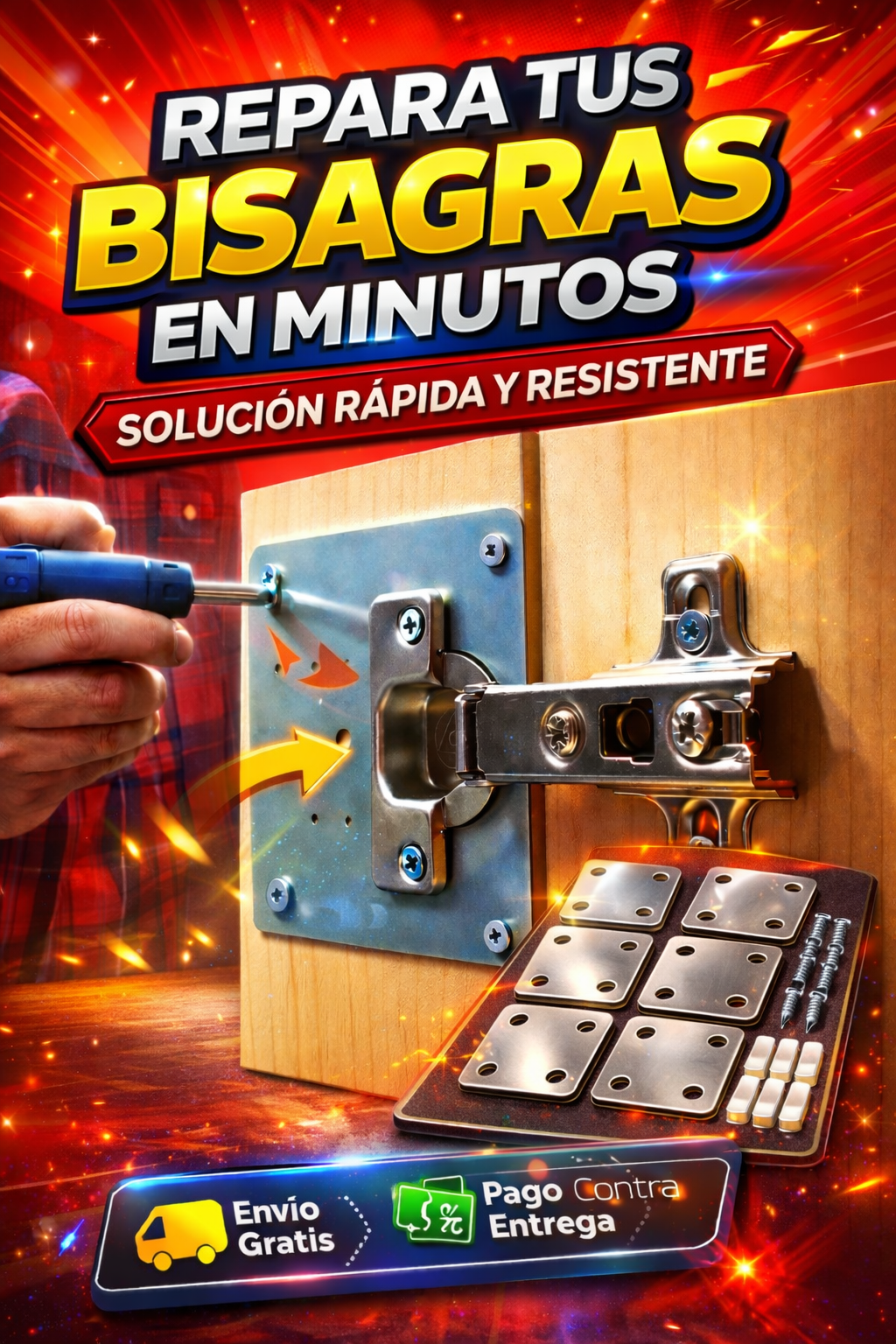 KIT REPARADOR DE BISAGRAS