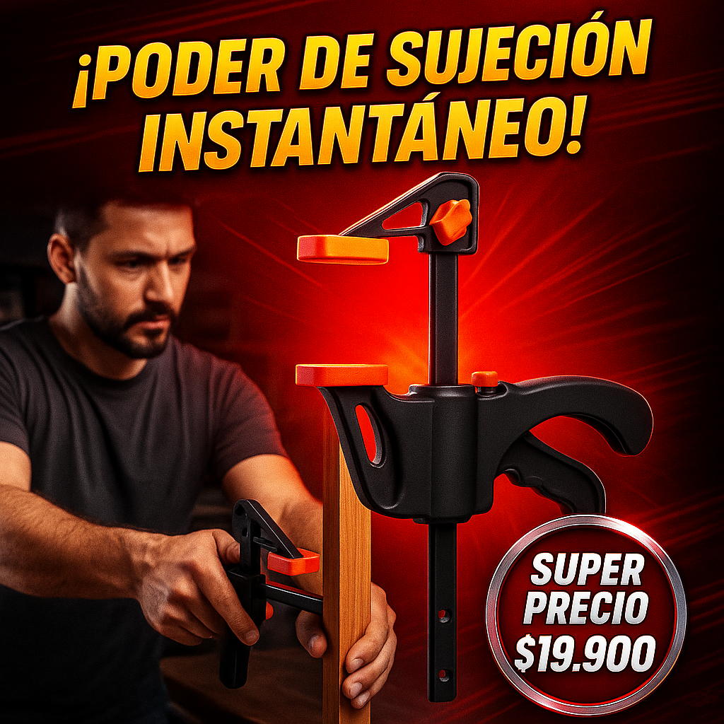 PRENSA DE BARRA PARA CARPINTERIA