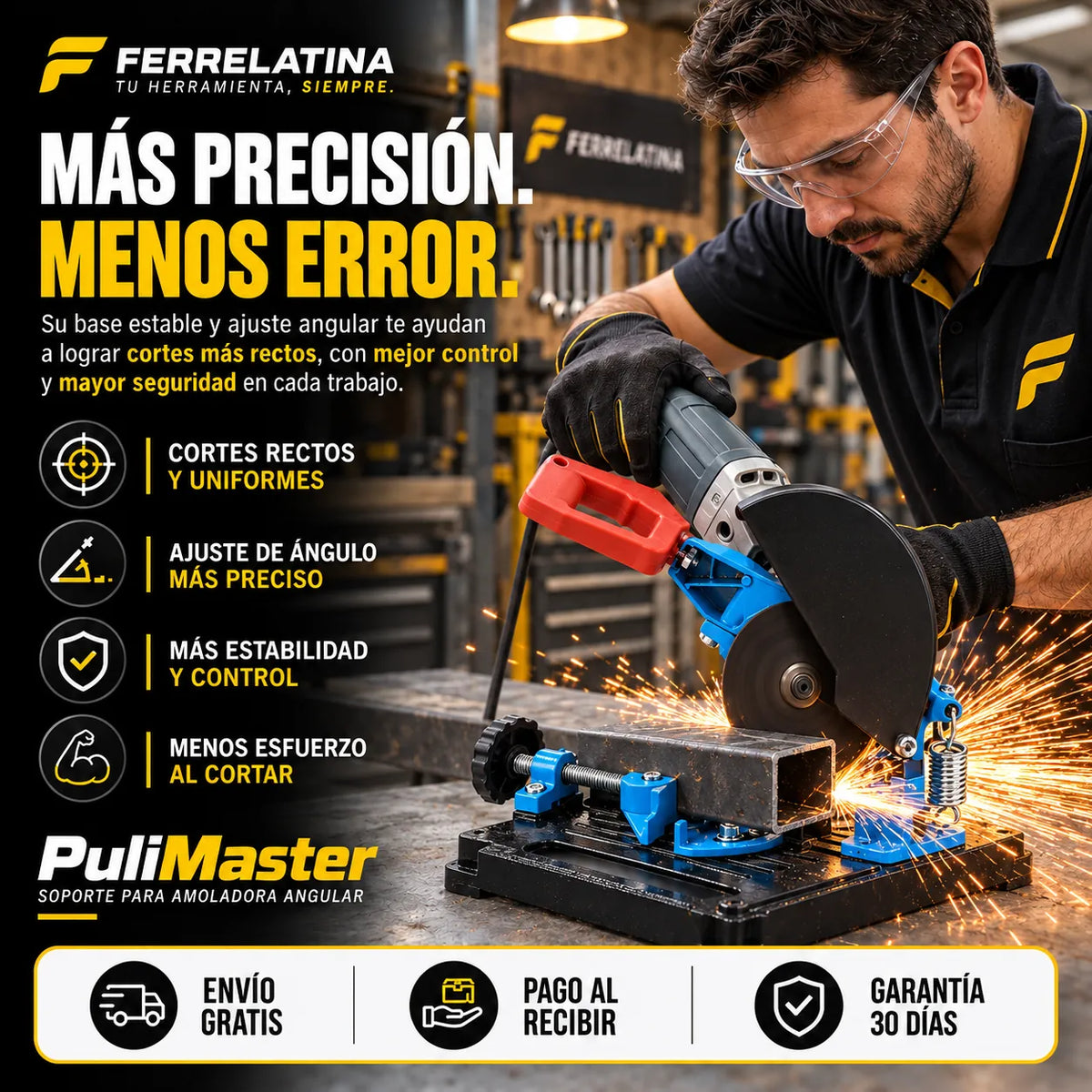 Pulimaster Pro - Cortes rectos y uniformes