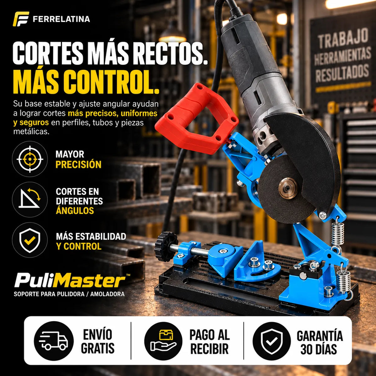 Pulimaster Pro - Cortes mas rectos, mas control